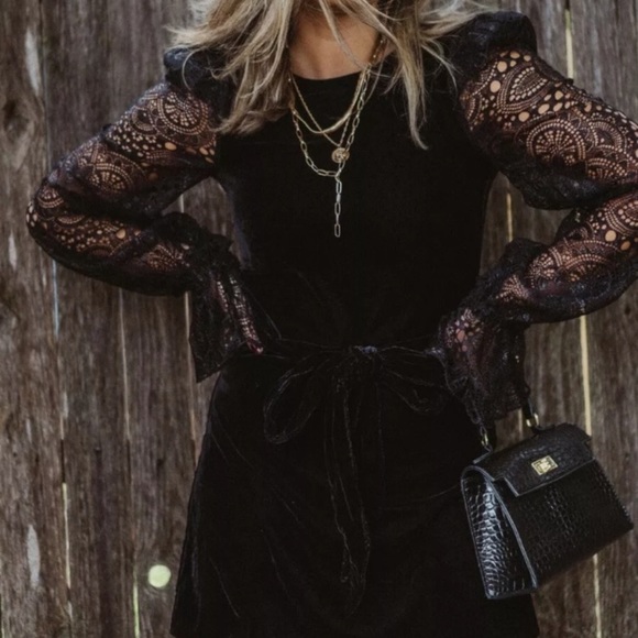 H&M The Vampire’s Wife lace neo gothic dress NWT - Picture 7 of 10